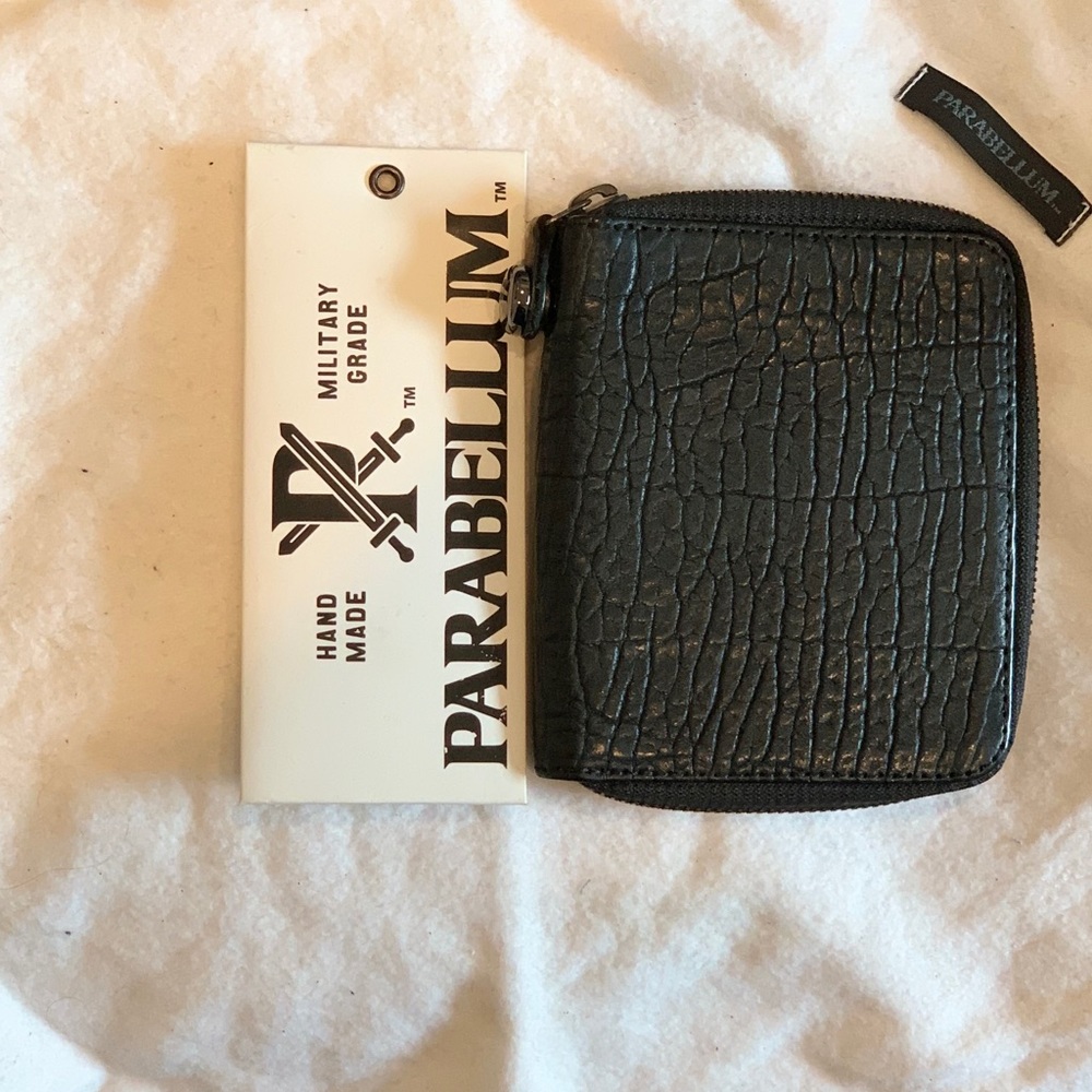 Parabellum Hand-made Bison Wallet NWT